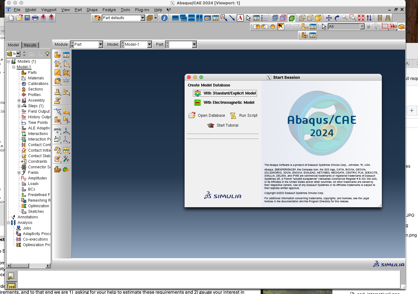 Abaqus CAE GUI